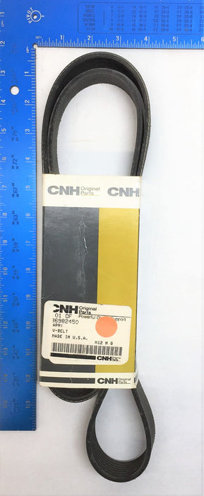V-Belt for CASE NEW HOLLAND/CNH 36982450 (86982450) NOS
