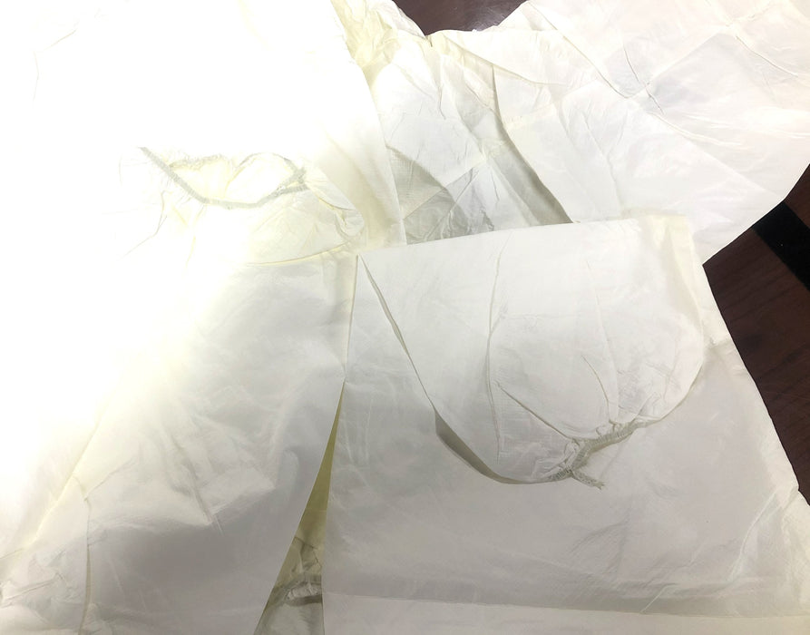Malt Industries Promax 4XL White Disposable Hooded Coverall 1028 Case Of 25 NOS