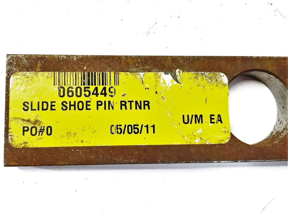 McNeilus Lower Pin Shoe Retainer 605449 [Lot of 2] NOS