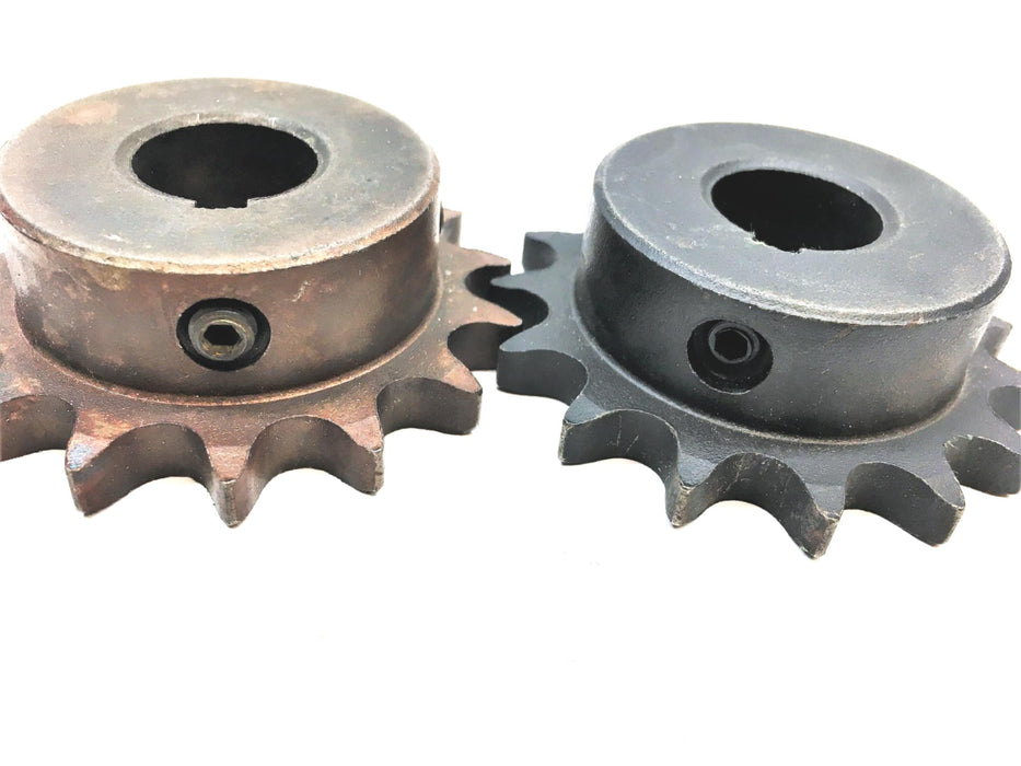 Martin 3/4 Inch Bored to Size Sprocket 40BS15 [Lot of 2] USED