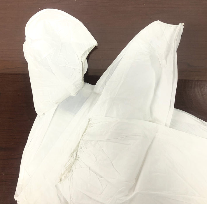 KleenGuard By Kimberly-Clark XL White Hooded A35 Coverall 38939 [Lot of 10] NOS