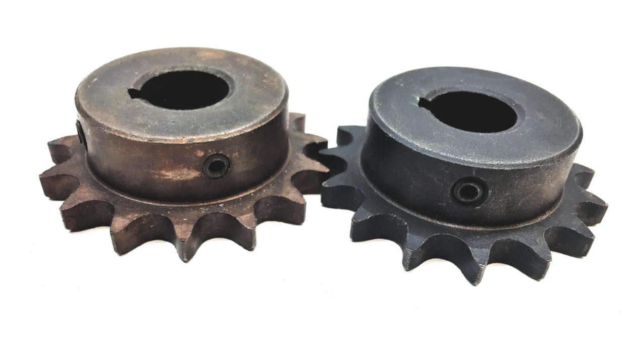 Martin 3/4 Inch Bored to Size Sprocket 40BS15 [Lot of 2] USED