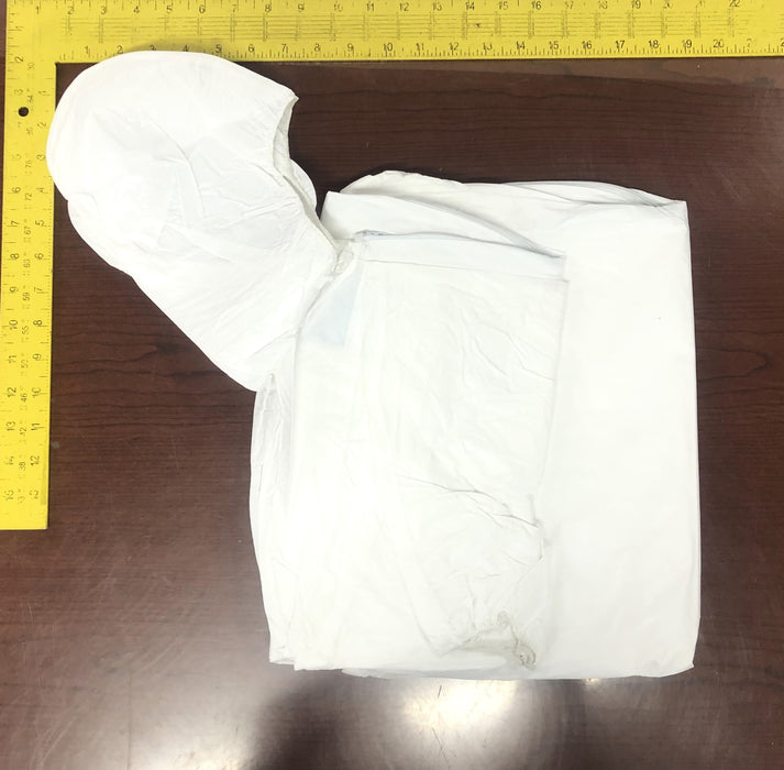 KleenGuard By Kimberly-Clark XL White Hooded A35 Coverall 38939 [Lot of 10] NOS