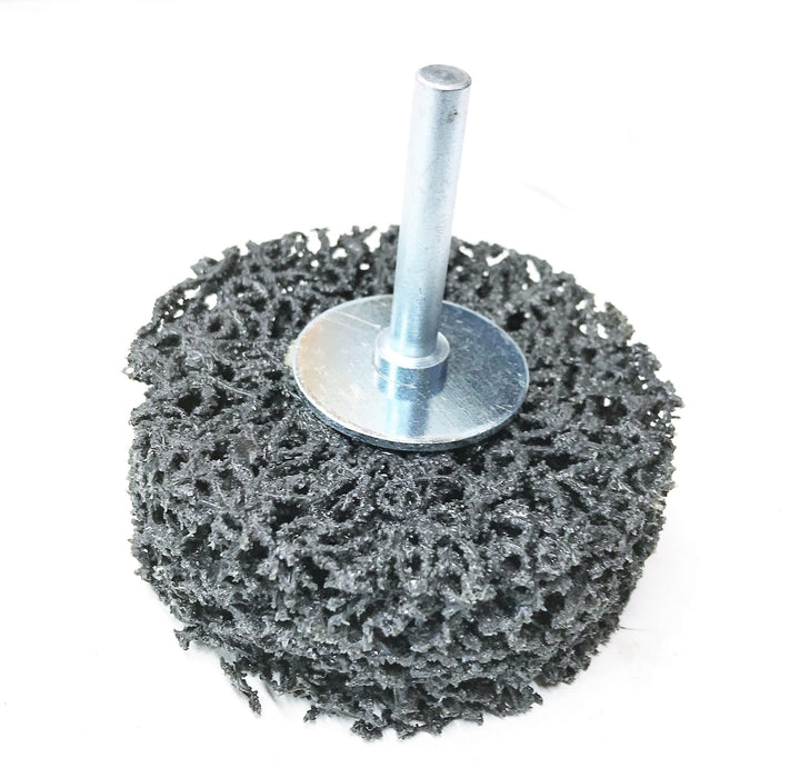 Partsmaster 3" x 1" Stem-Mounted Multi-Strip Abrasive Wheel DY88250310 NOS