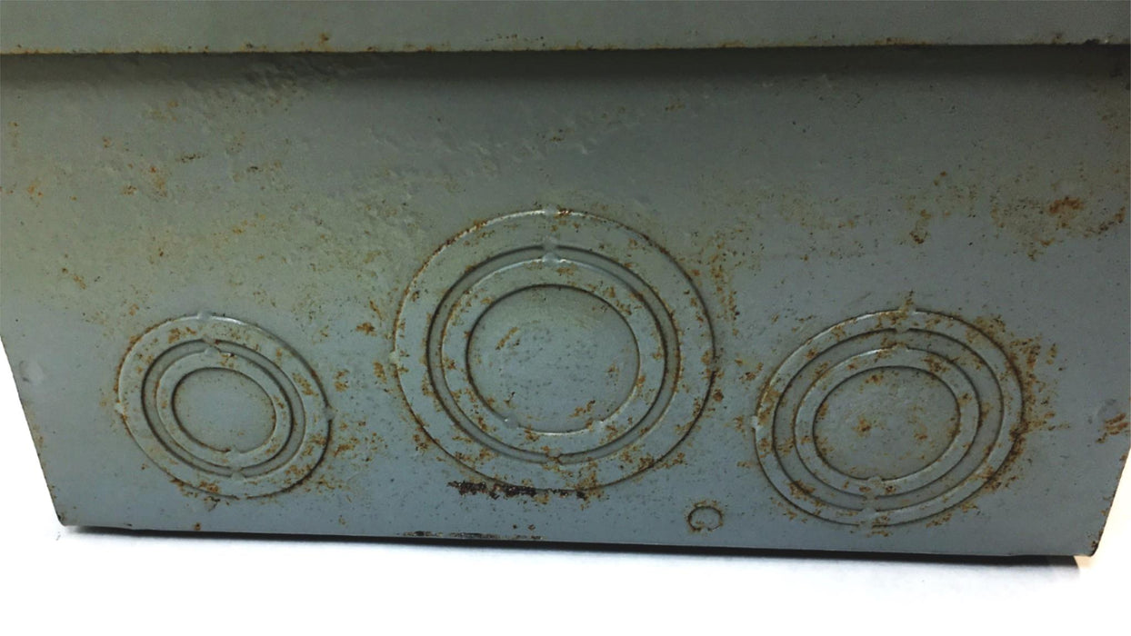 General Electric, Model 10 Heavy Duty Safety Switch Indoor Enclosure TH3362 USED