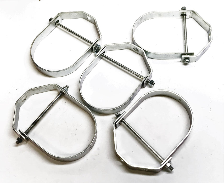 Anvil "260 Series" 5" Carbon Steel Adjustable Clevis Hanger 260-5 [Lot of 5] NOS
