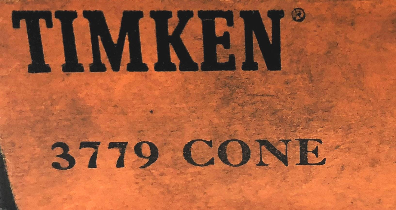 Timken Tapered Roller Bearing Cone 3779 NOS