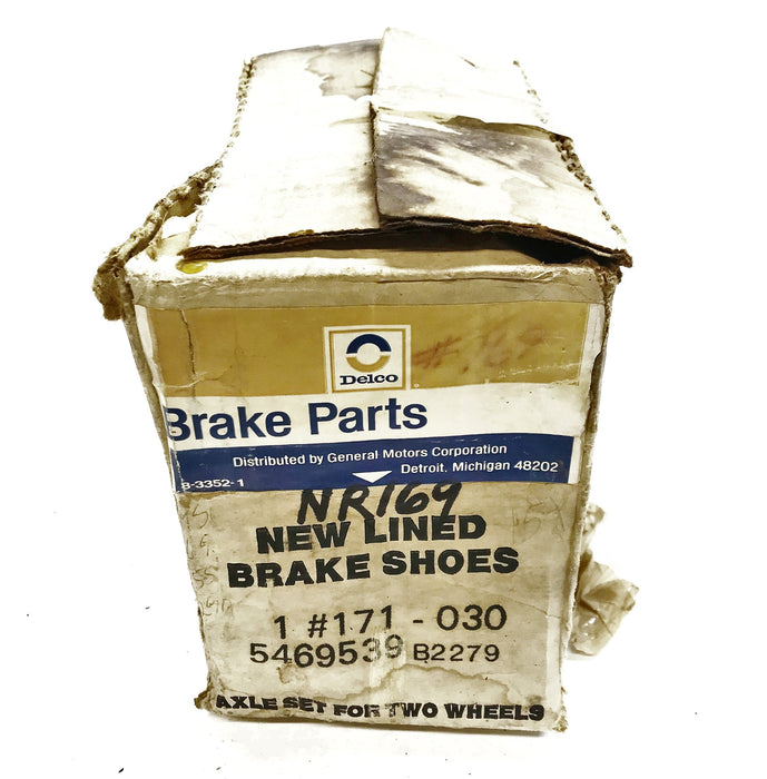 Delco Brake Shoe Set 171-030 (5469539) NOS
