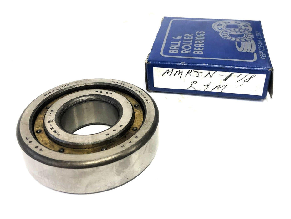 R&M Cylindrical Roller Bearing MMRJ1-1/8 NOS