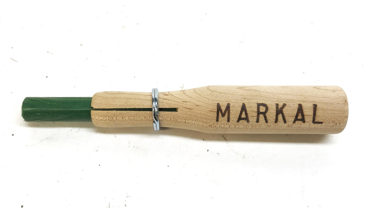 Markal Paint 3/8 inch x 4-5/8 inch Hot Steel Marker, Green, 144 Pack, 81026 NOS