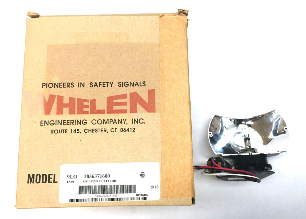 Whelen Rotating Reflector Assembly 02-0363716-00E NOS