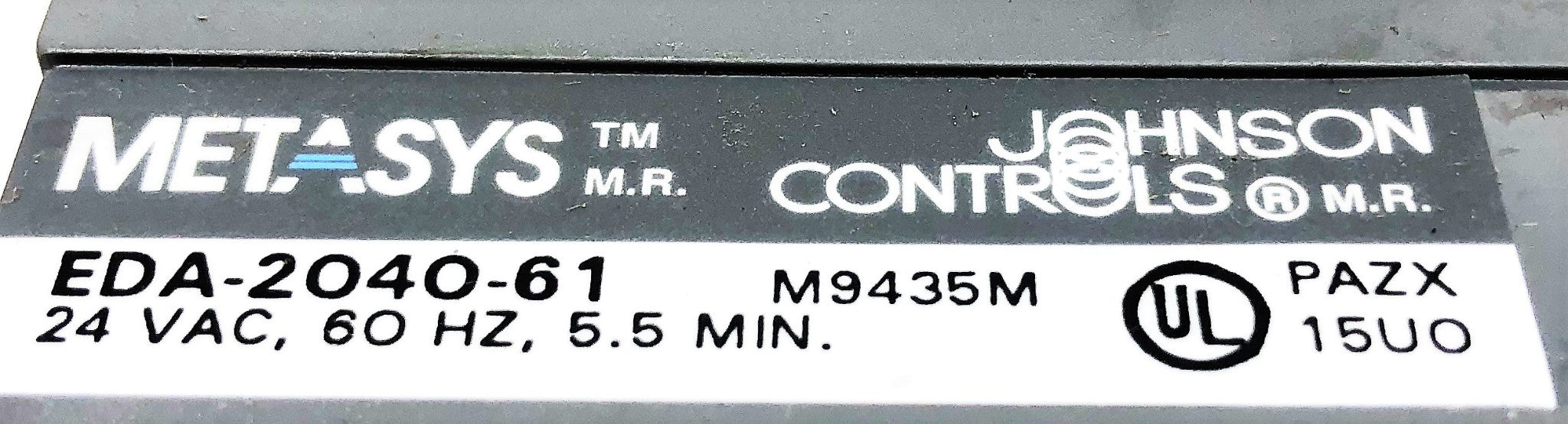 Johnson Controls Metasys Electric Motor Actuator EDA-2040-61 (M9435M) USED