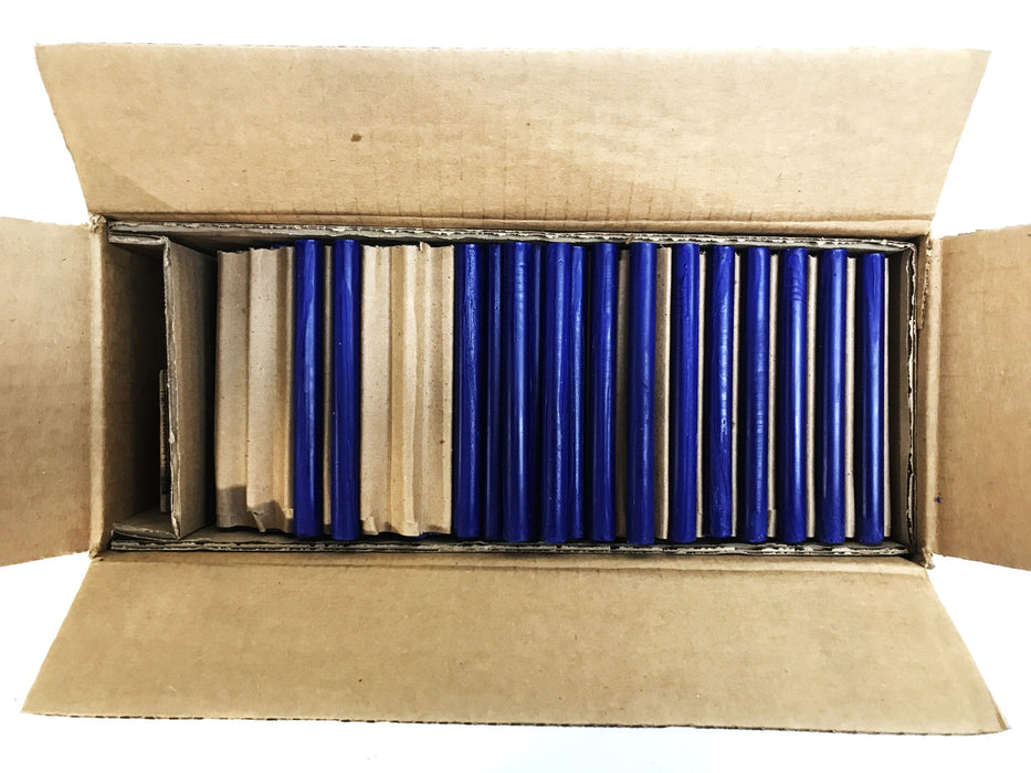 Markal Paint 3/8 inch x 4-5/8 inch Hot Steel Marker, Blue, 44 Pack, 81025 NOS