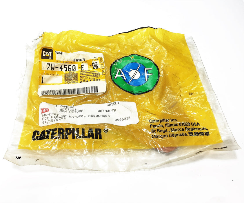 Caterpillar CAT Replacement Gasket 7W-4560 NOS