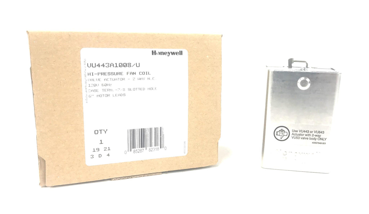 Honeywell 2-Way Valve Actuator VU443A1008 (VU443A1008/U) NOS