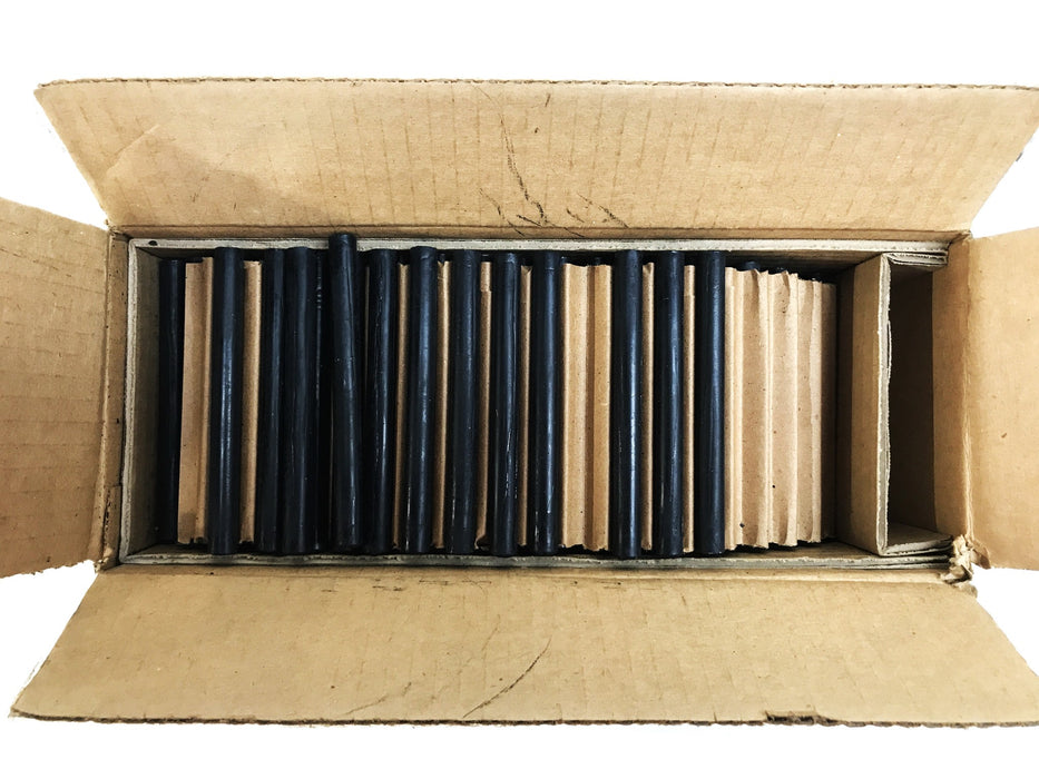 Markal Paint 3/8 inch x 4-5/8 inch Hot Steel Marker, Black, 144 Pack, 81023 NOS