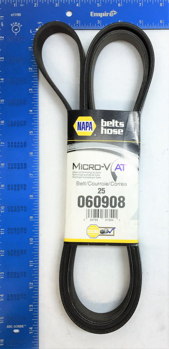 NAPA Micro-V AT Belt 060908 (25060908) NOS