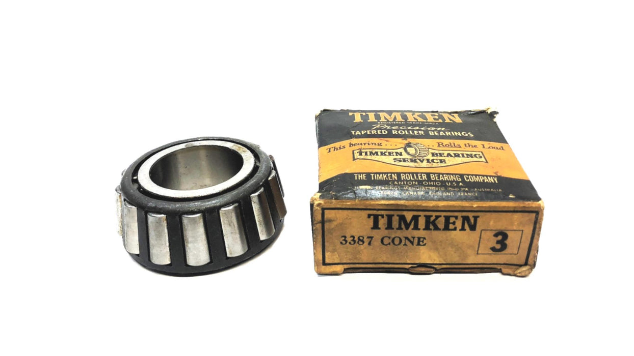 Timken Tapered Roller Bearing Cone 3387 NOS