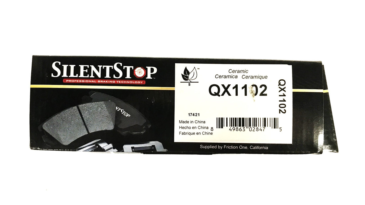 Silent Stop Brake Pad Set QX1102 NOS