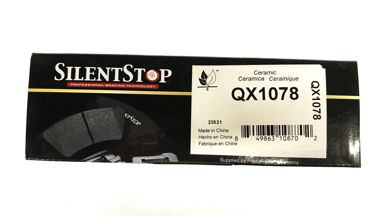 Silent Stop Brake Pad Set QX1078 NOS