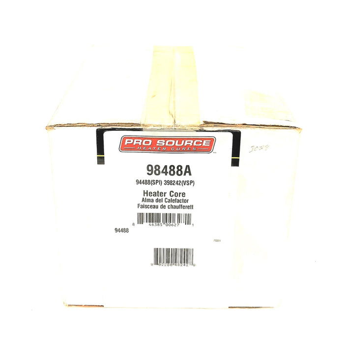 Pro Source Heater Core 98488A NOS