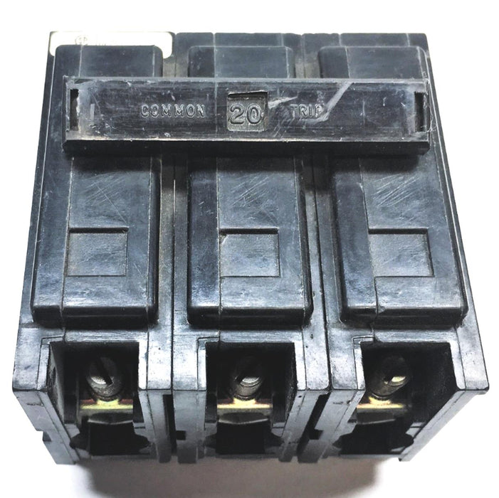 Challenger 3P 20AMP 240VAC Circuit Breaker CBBH3020H NOS