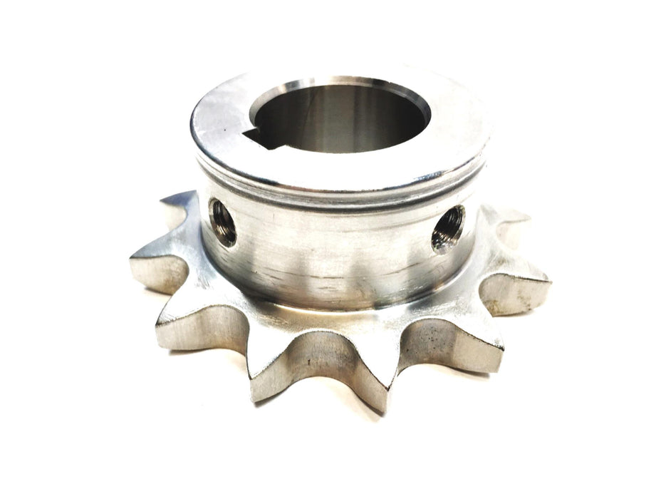 Unbranded 30MM 12 Tooth 1-1/8 Inch ID 5/16 Inch Keyway Sprocket SS12B12 USED