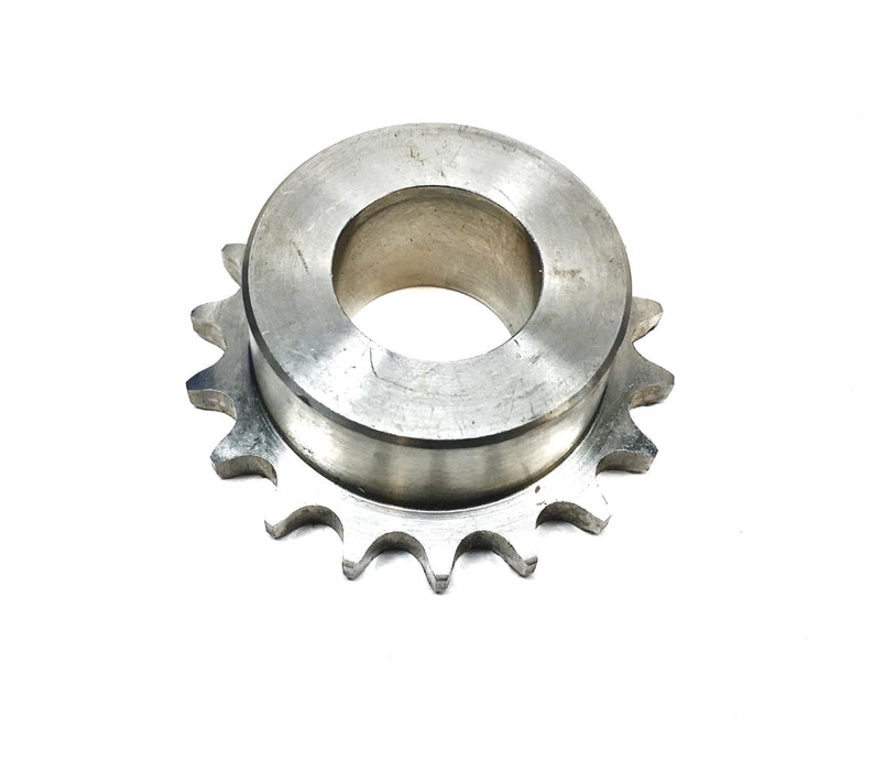 Unbranded AISI 304 18 Tooth 1/2 Inch Z18 Sprocket 18-0744 USED