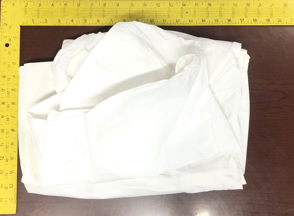 Kappler Inc 2X3X Provent 7000 WH Coverall With Hood P7S438 Case Of 25 NOS