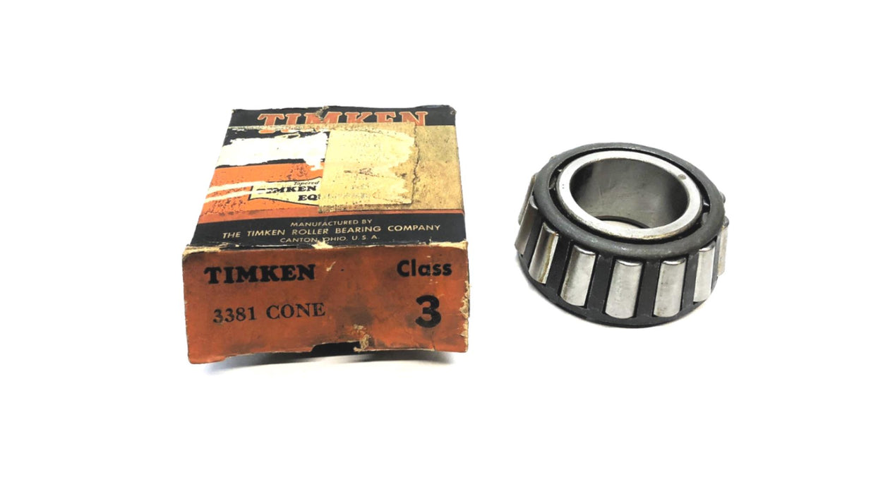 Timken Tapered Roller Bearing Cone 3381 NOS