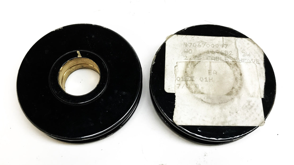 Unbranded 2-3/4" Cable Sheave 4706700047 [Lot of 2] REMANUFACTURED