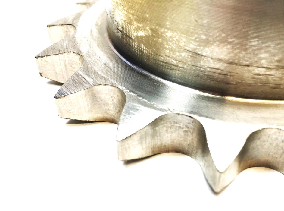 Unbranded 30MM 18 Tooth 1-1/8 Inch ID 1/4 Inch Keyway Sprocket SS12B18 USED