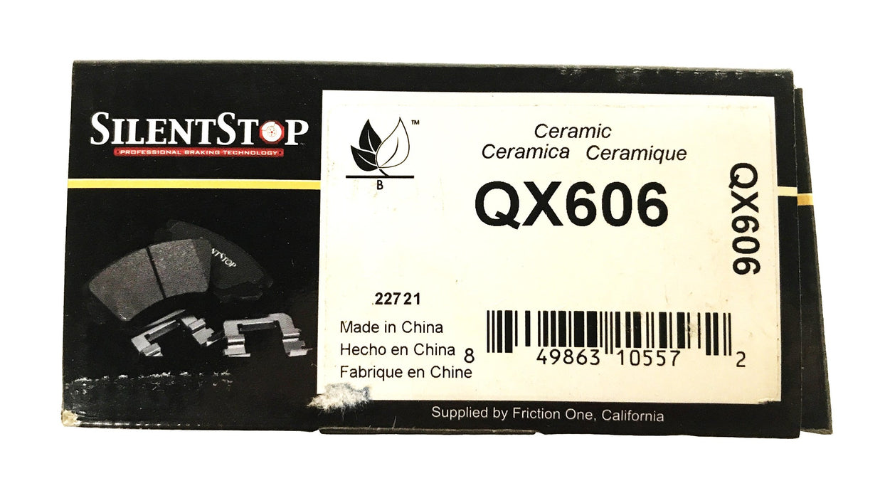 Silent Stop Brake Pad Set QX606 NOS