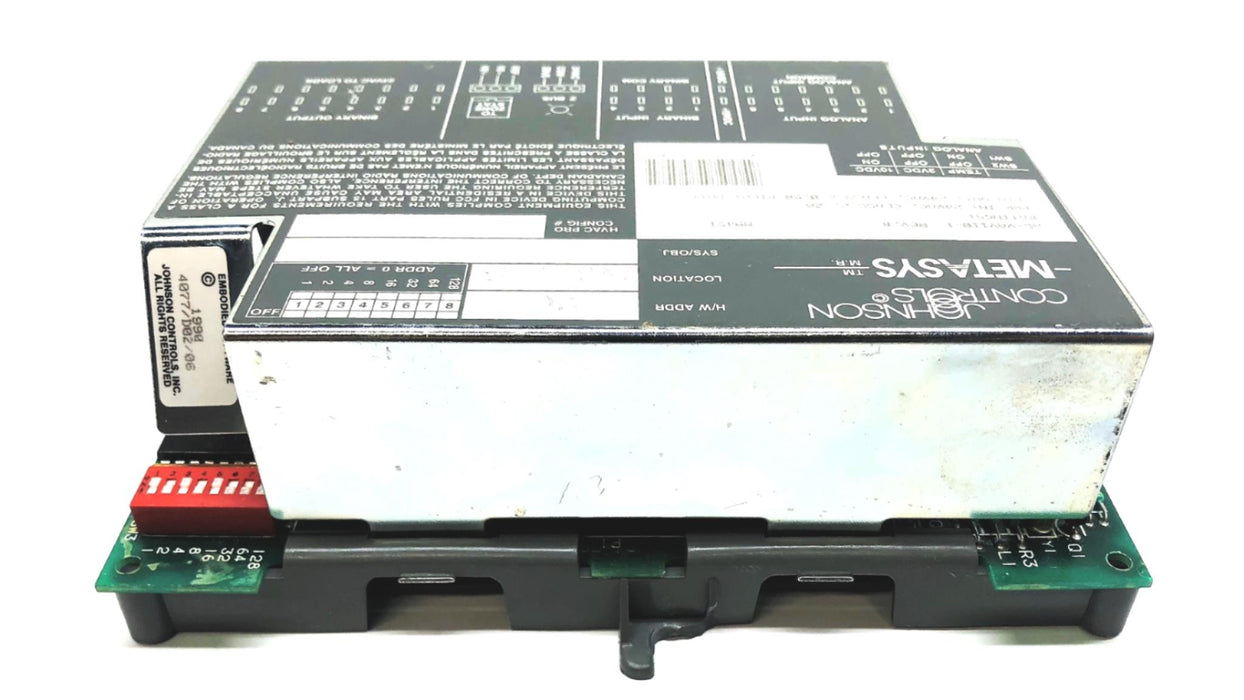 Johnson Controls Metasys Rev-B Air Volume Controller AS-VAV110-1 (M9451) USED