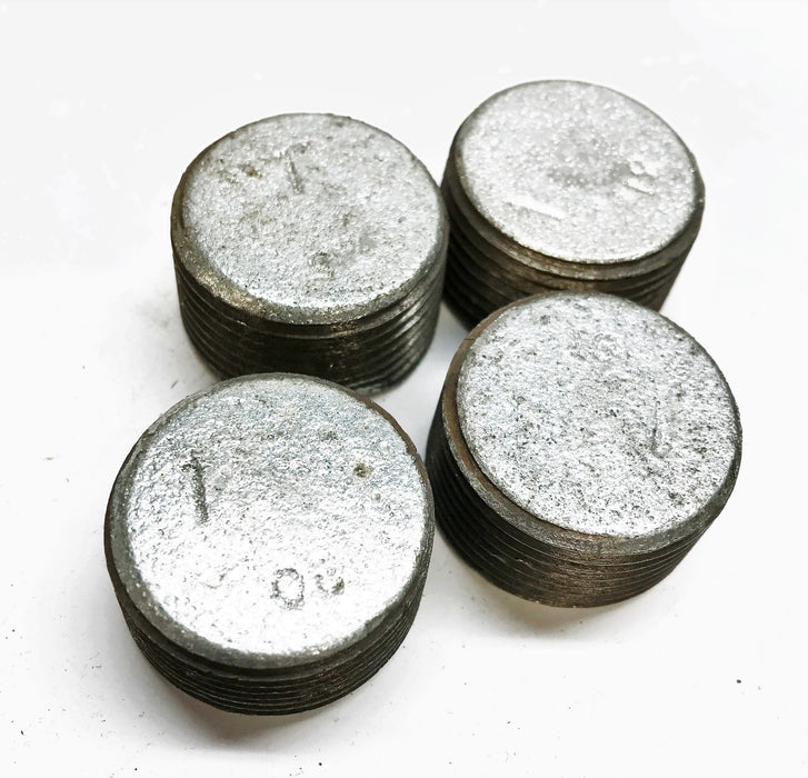 Unbranded 1" Pipe End Cap [Lot of 4] NOS