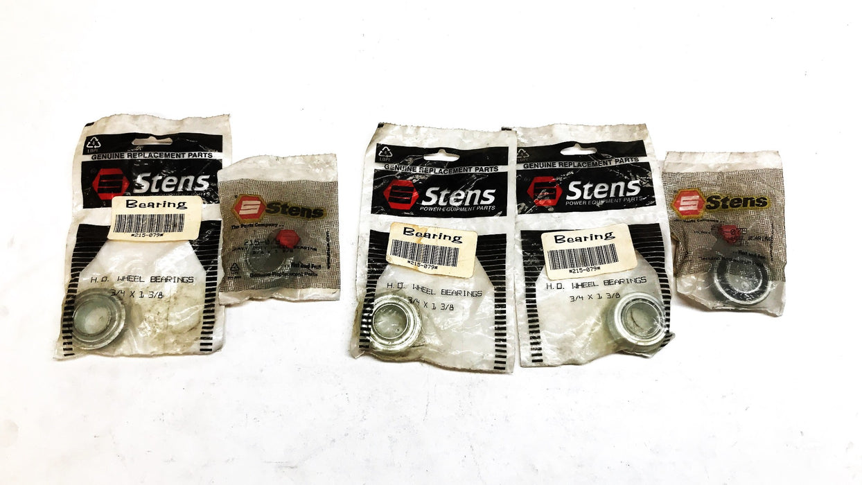 Stens Heavy Duty Wheel Bearing 3/4" x 1-3/8" 215-079 [Lot of 5] NOS