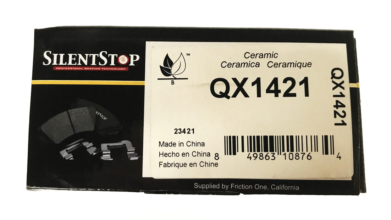 Silent Stop Brake Pad Set QX1421 NOS