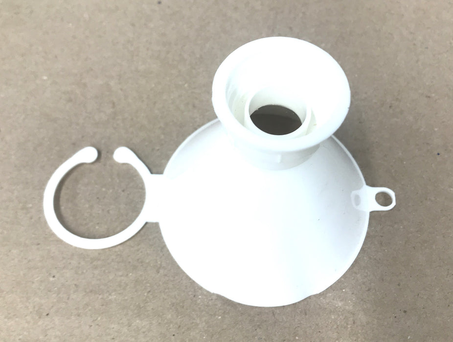Unbranded Easy-Fill Screw On Bottle Funnel [Lot of 6] NOS