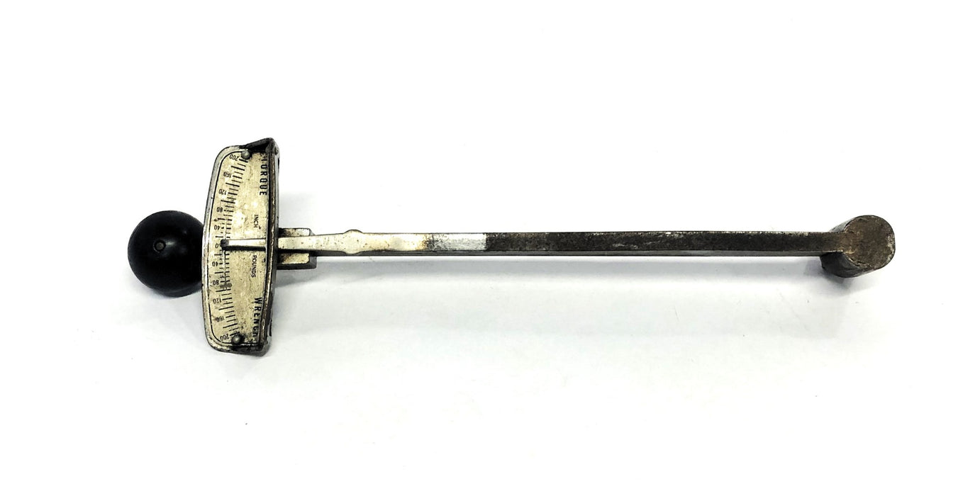 Sturtevant Richmont 3/8 Inch F Series Flat Beam Torque Wrench F-200-1 USED