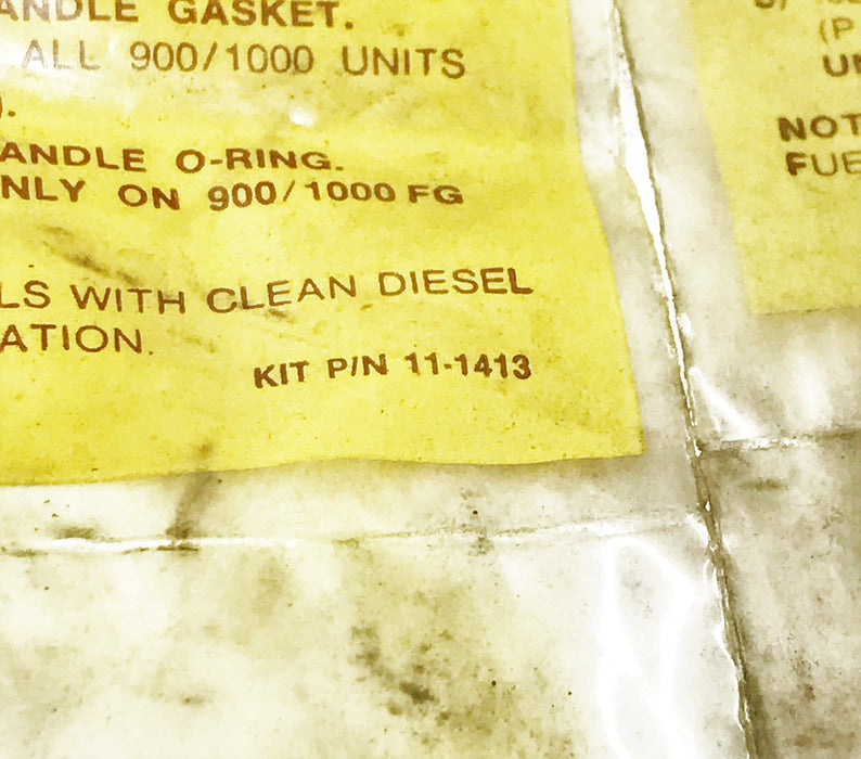 Racor Seal Kit 11-1413 [Lot of 2] NOS