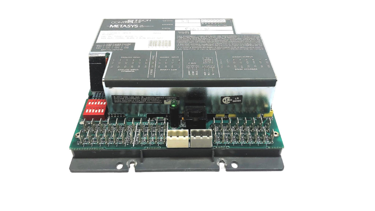 Johnson Controls Metasys Rev-B Air Volume Controller AS-VAV110-1 (M9443) USED