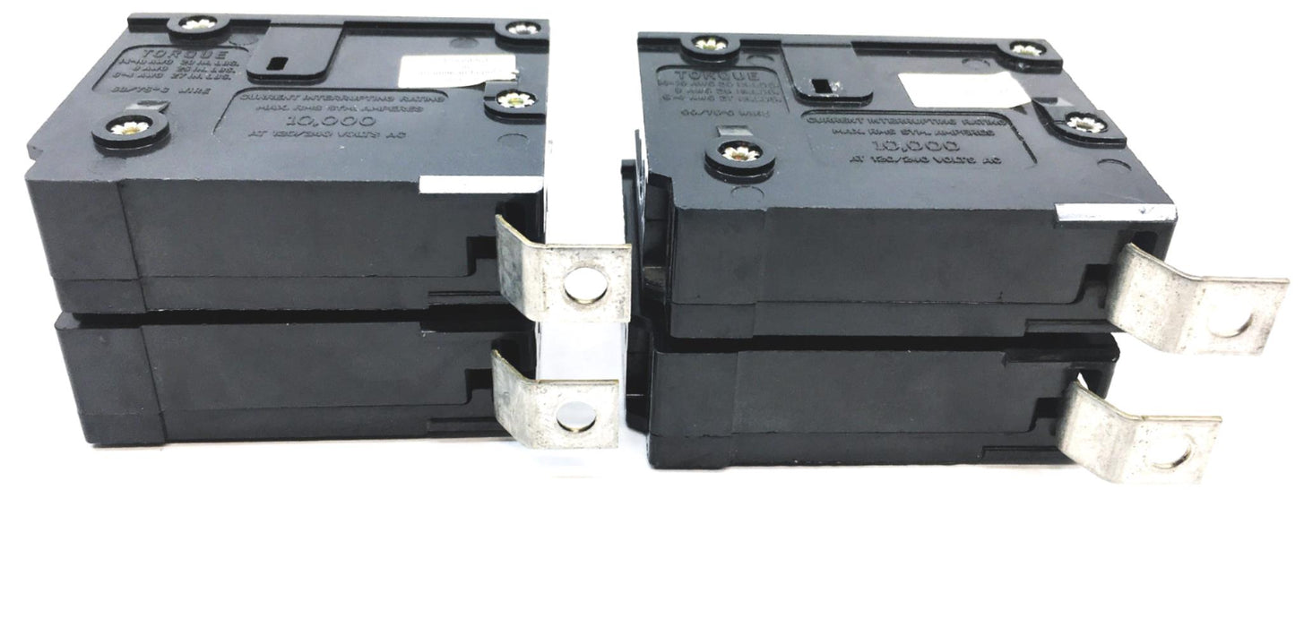 Cutler Hammer 1P 20AMP 120/240V Circuit Breaker E7819 [Lot of 4] USED