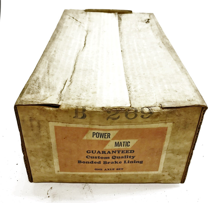PowerMatic Brake Shoe Set B269 NOS