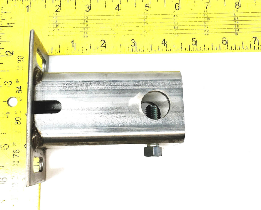 Unbranded 2X4 Inch Foot Post Anchor With 2-1/2X4 Inch Base Plate NOS