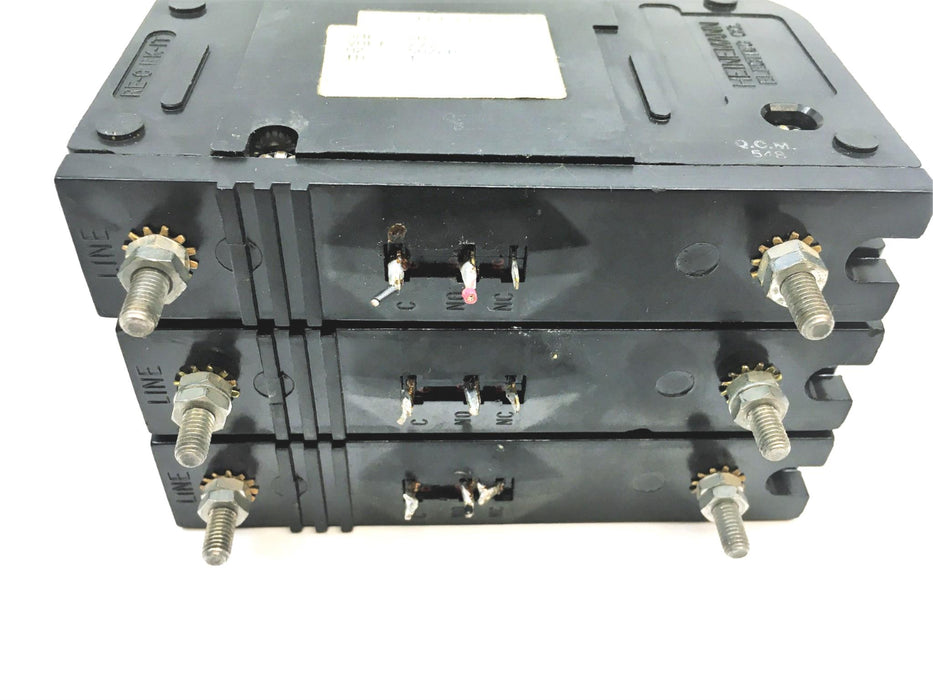 Heinemann 1P 20AMP 277V 50/60Hz TD 1 Circuit Breaker CD1-Z139-3 [Lot of 3] USED