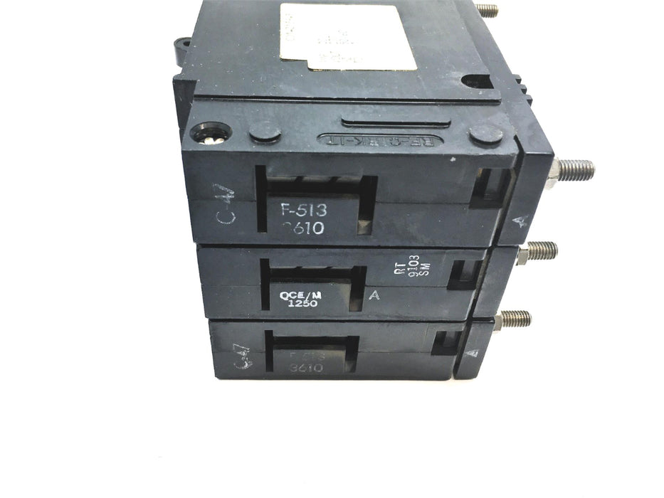 Heinemann 1P 20AMP 277V 50/60Hz TD 1 Circuit Breaker CD1-Z139-3 [Lot of 3] USED