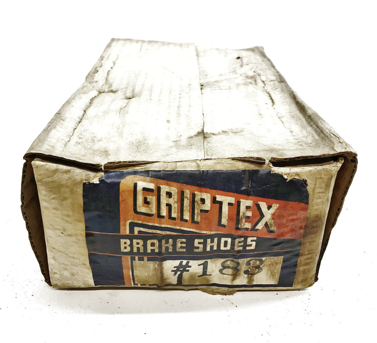 Griptex Brake Shoe Set 183 NOS