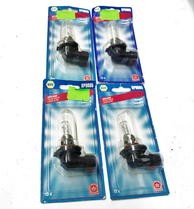 NAPA Halogen High Beam Bulb BP9005 [Lot of 4] NOS