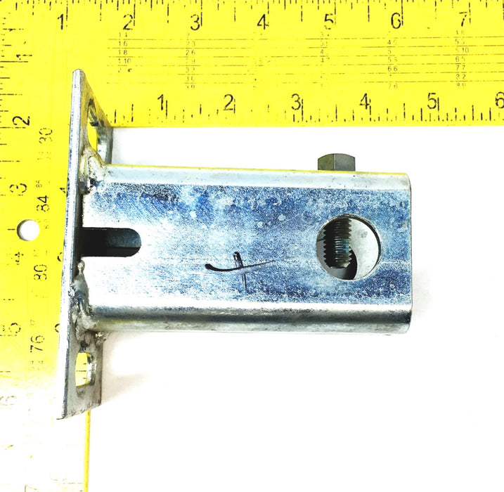 Unbranded 2X4 Inch Foot Post Anchor With 2-1/2X4 Inch Base Plate USED