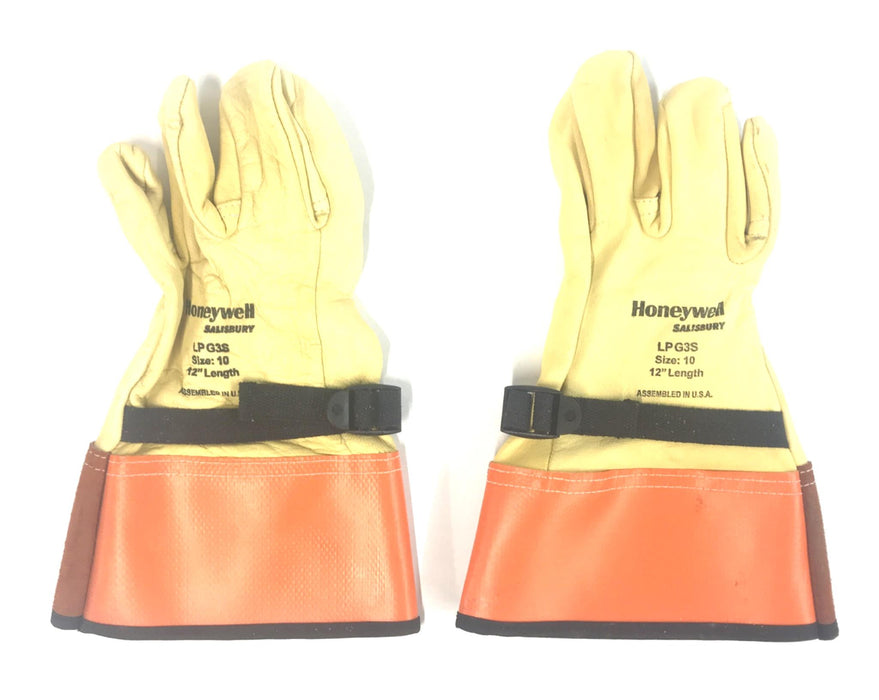 Honeywell Salisbury Electrical Glove Pair 12" Length Size 10 LPG3S-10 NOS
